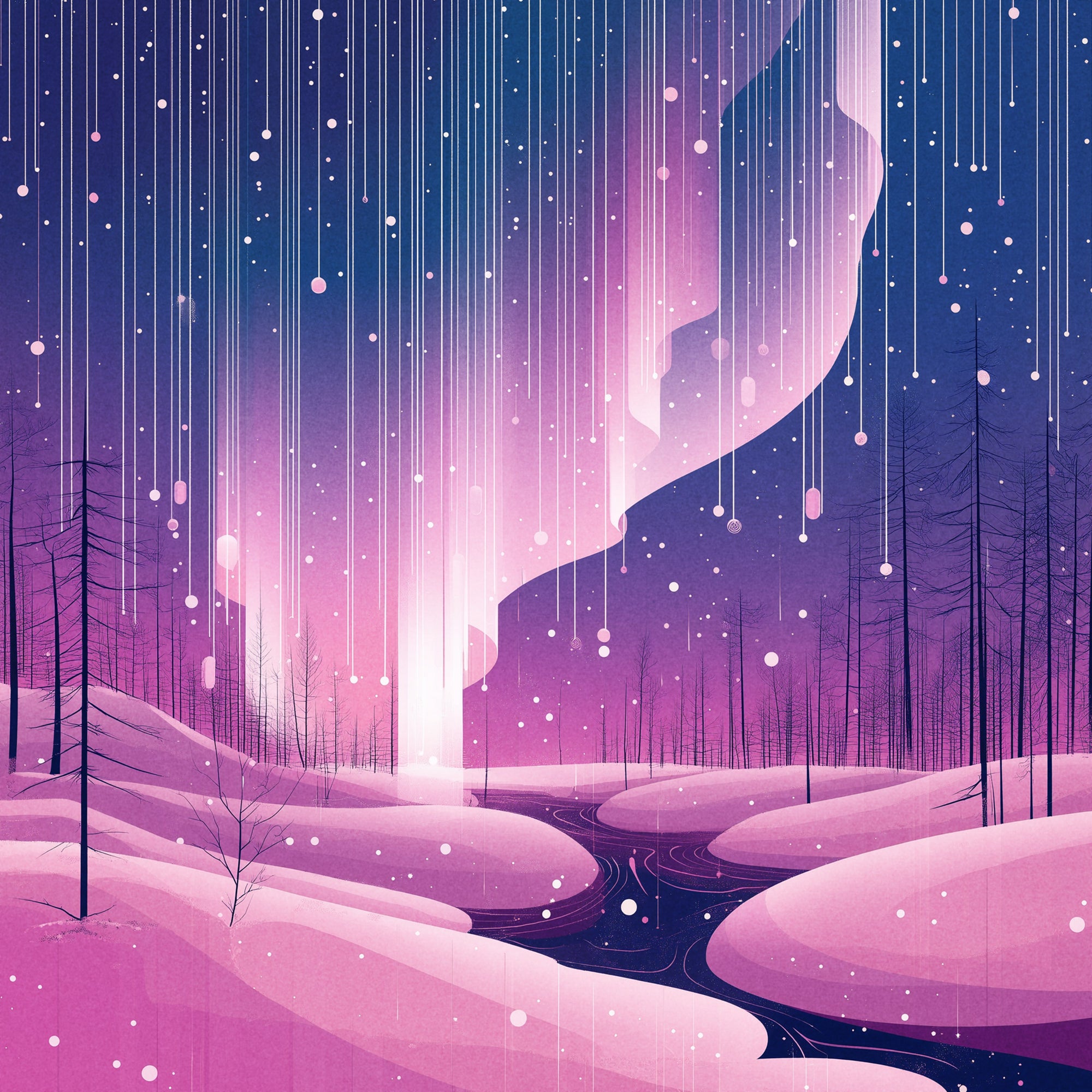 Aurora Borealis Illustration