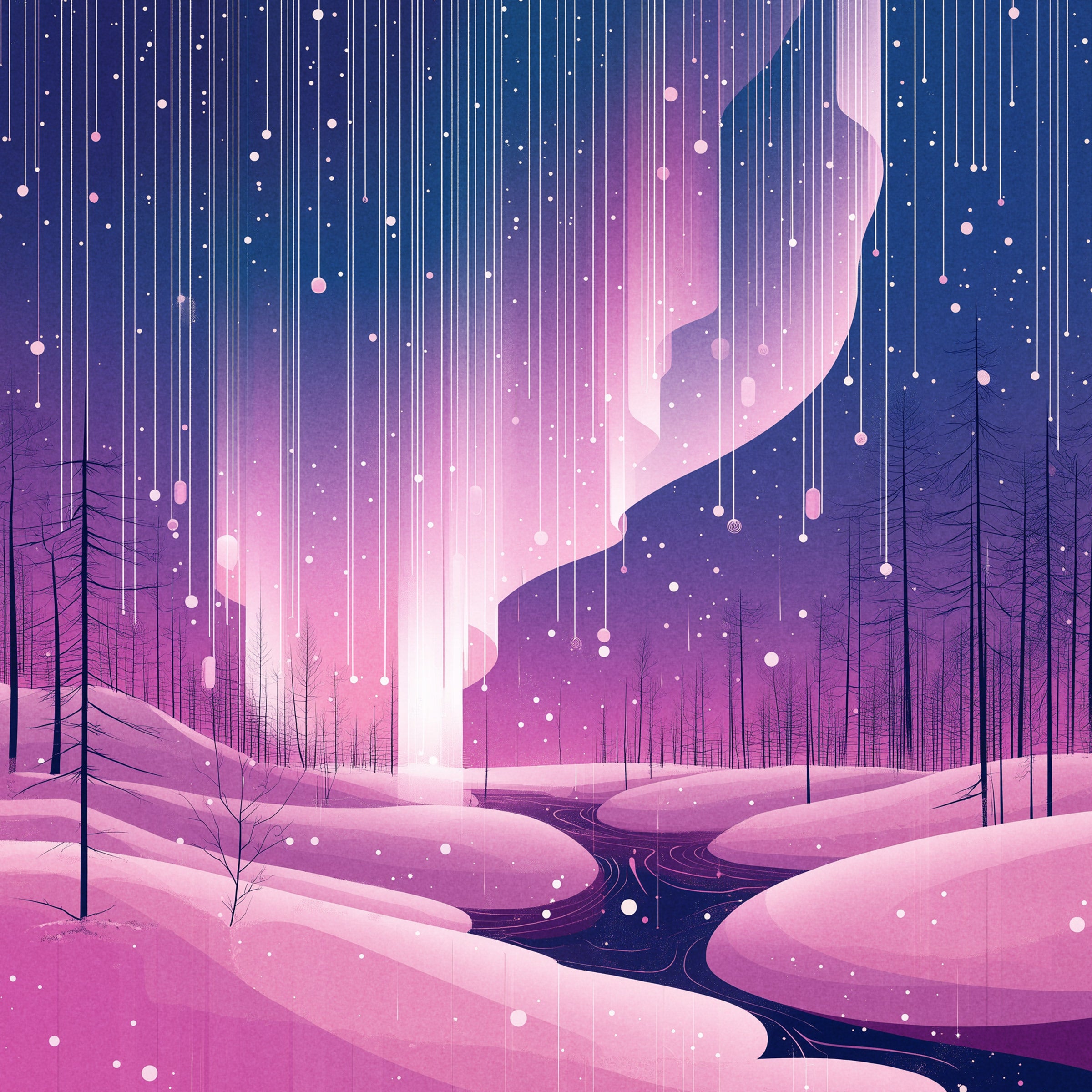 Aurora Borealis Illustration