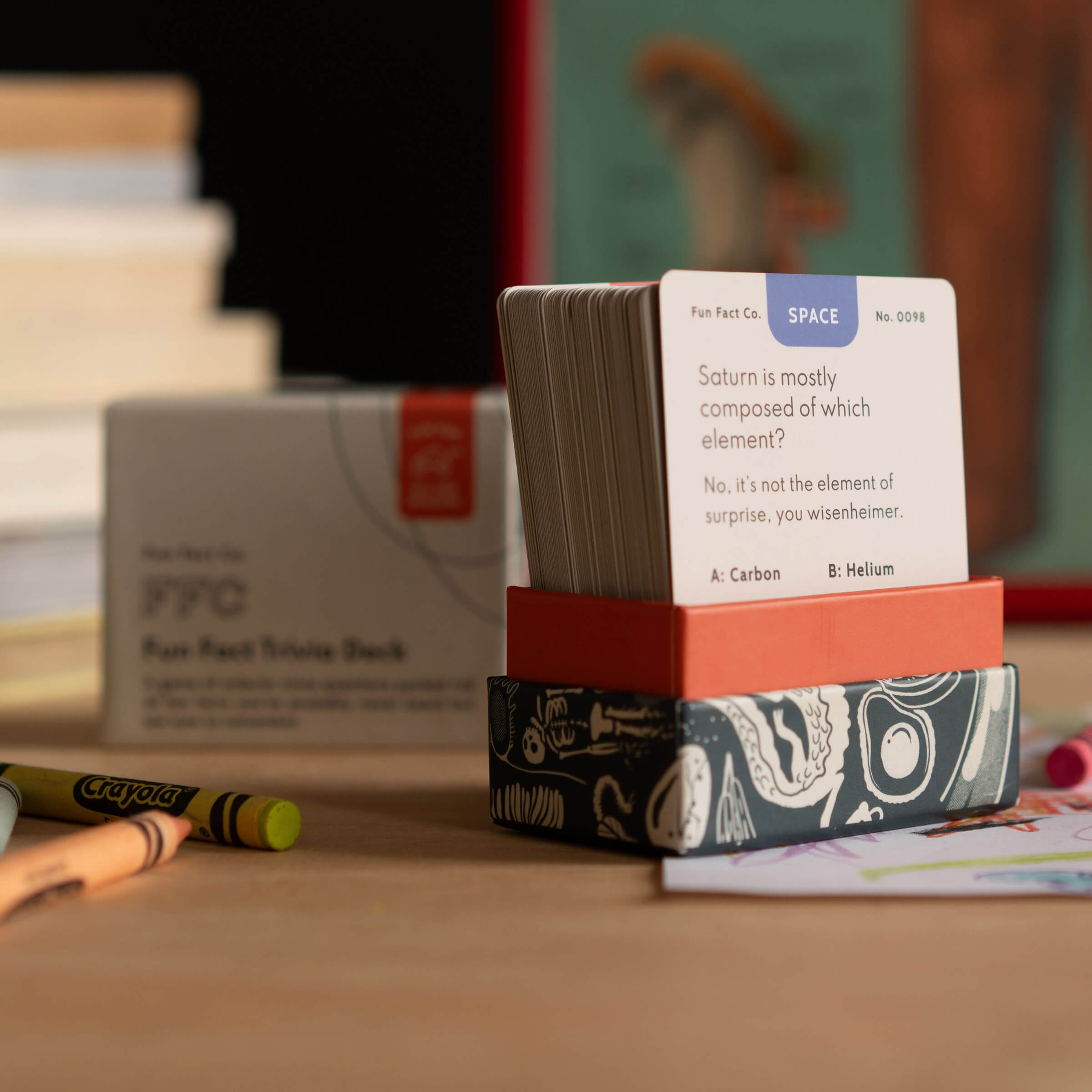 Educational Card Games - Fun Fact Trivia For Families