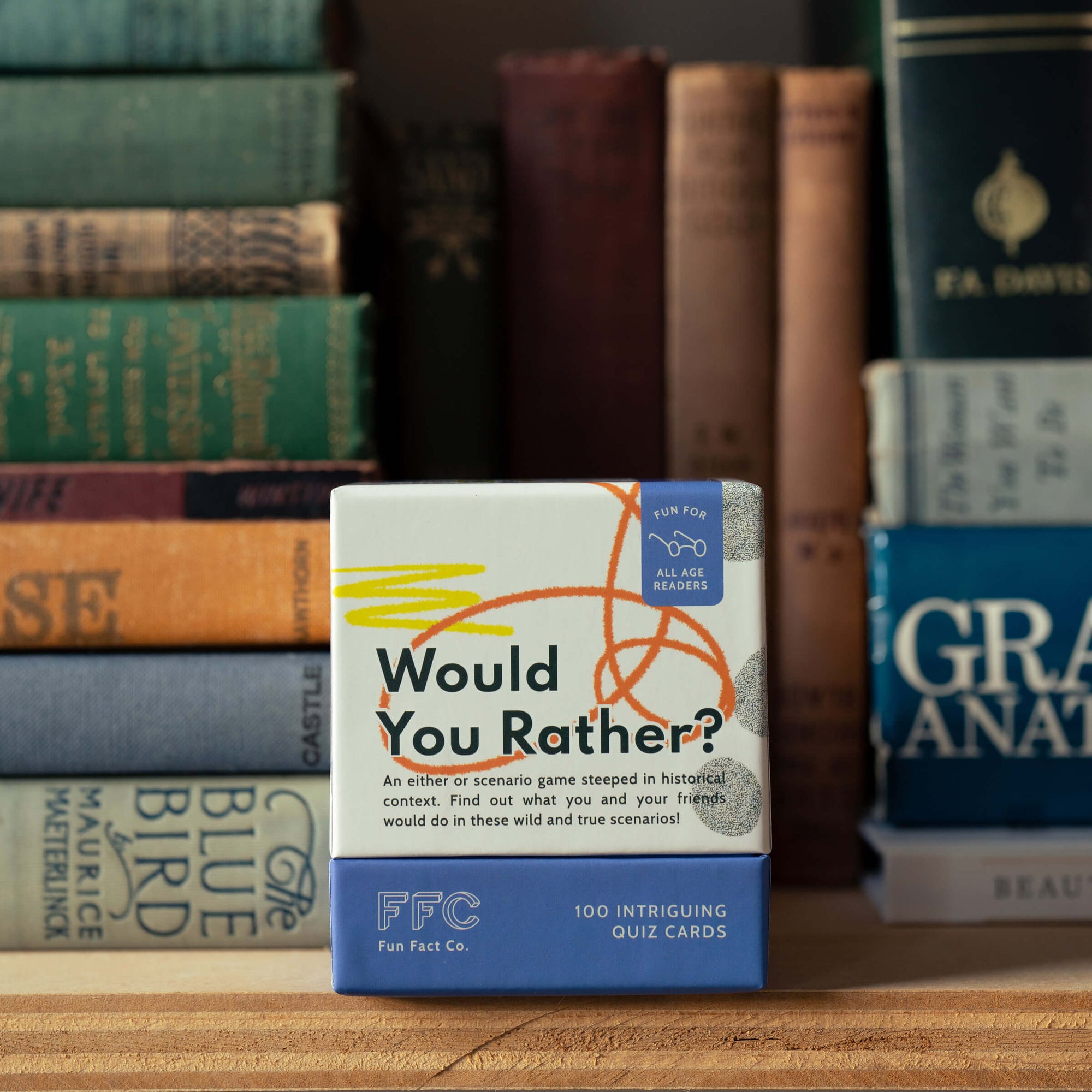 Would you rather game on bookshelf