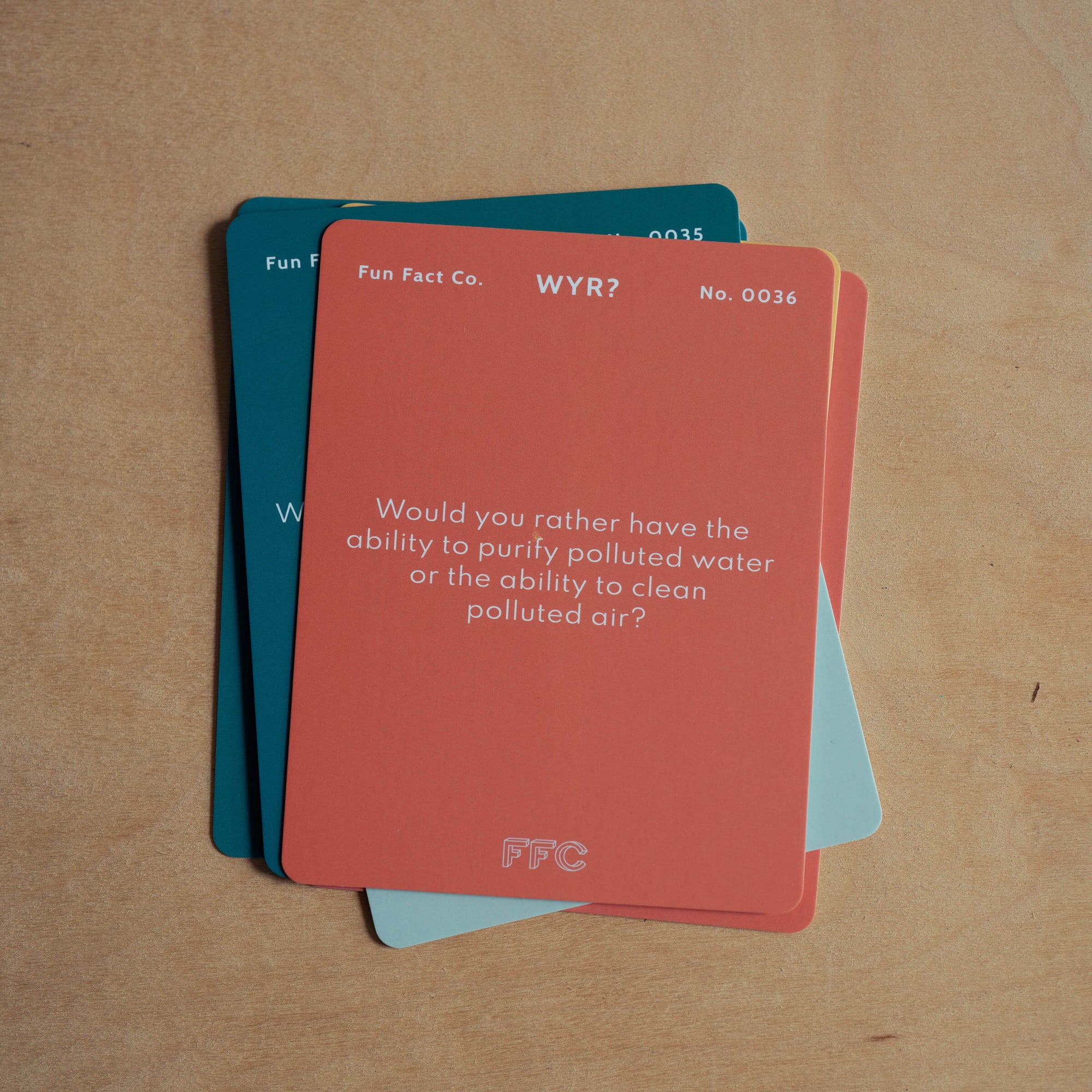 Would You Rather Card Front, Question Prompt