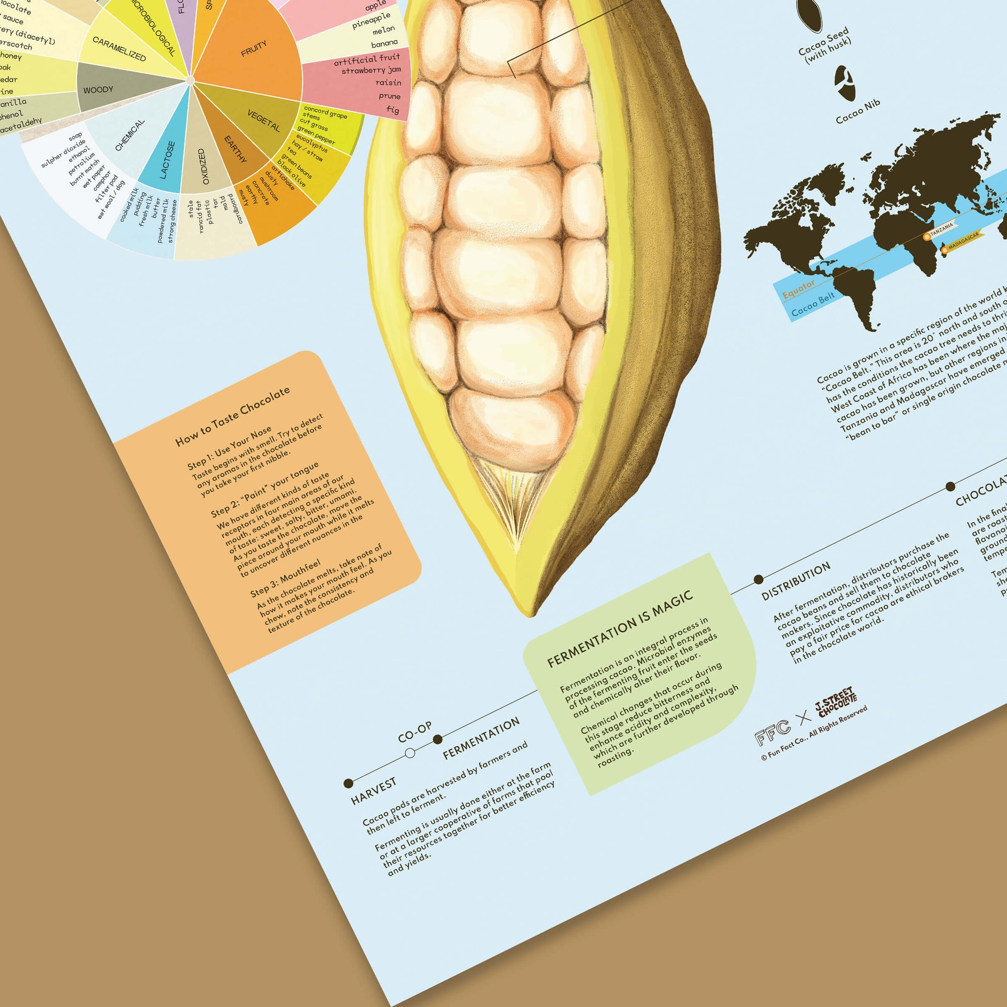 Chocolate Fun Facts Print