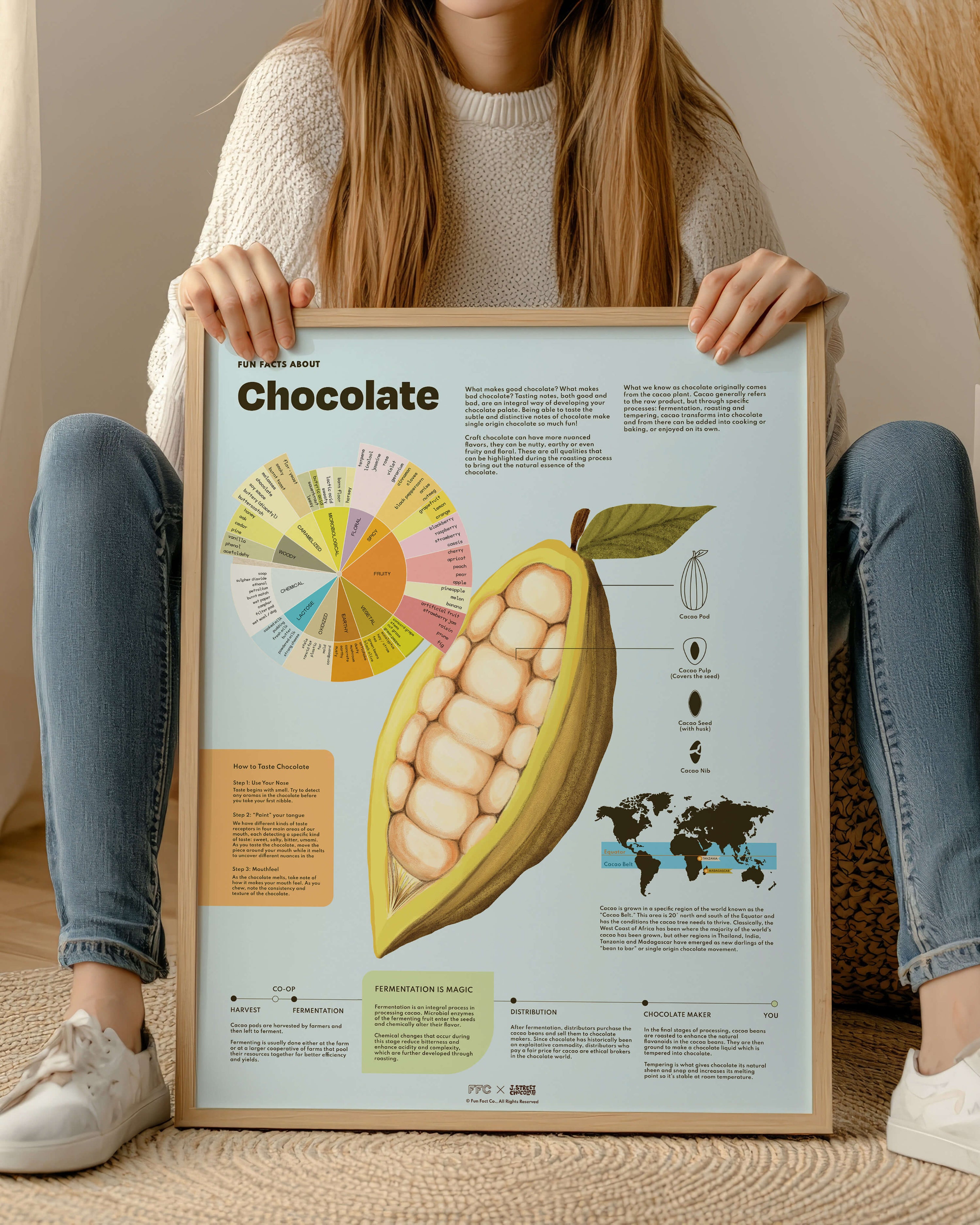 Chocolate Fun Facts Print