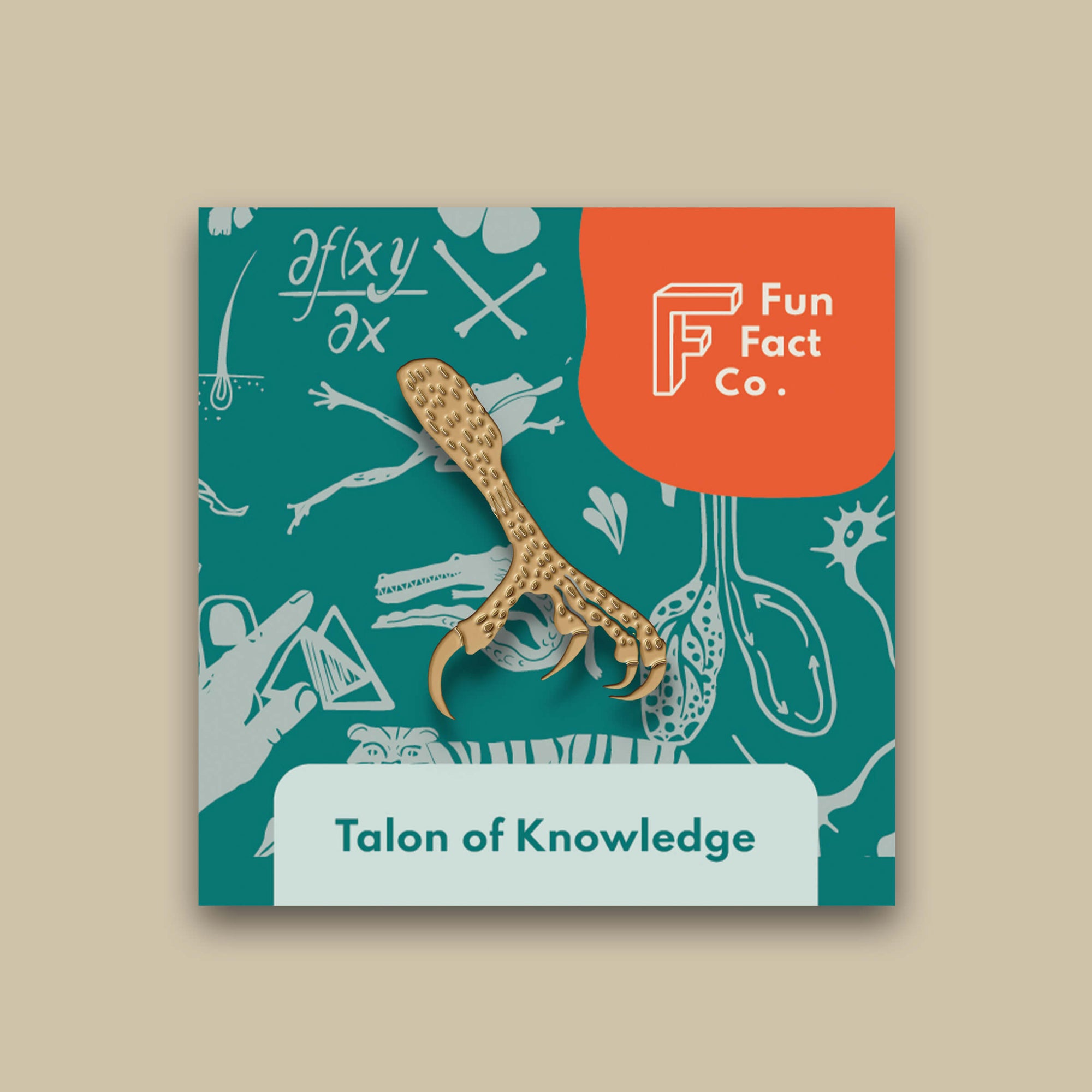 Talon Of Knowledge Pin