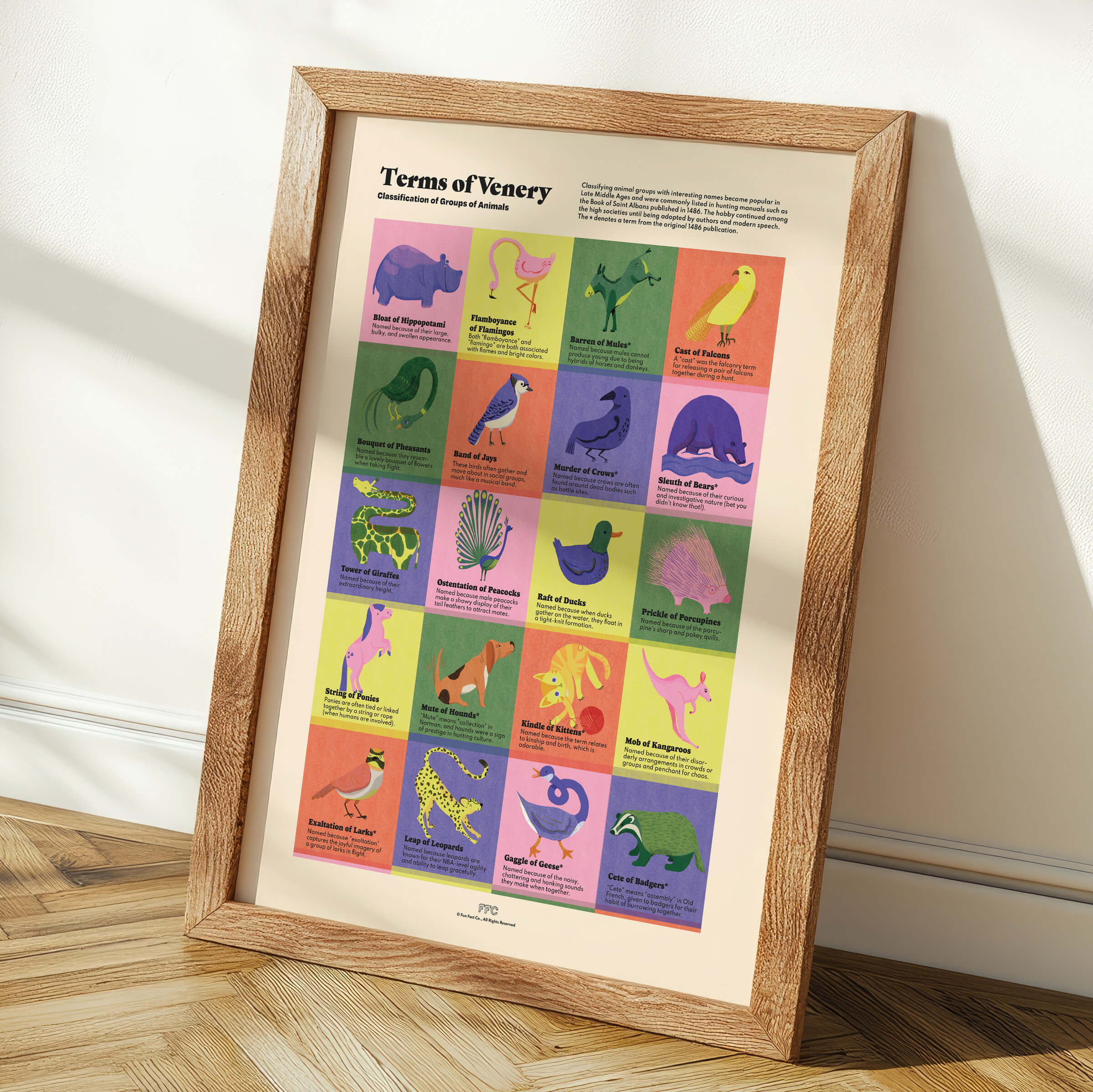 Terms of Venery Print